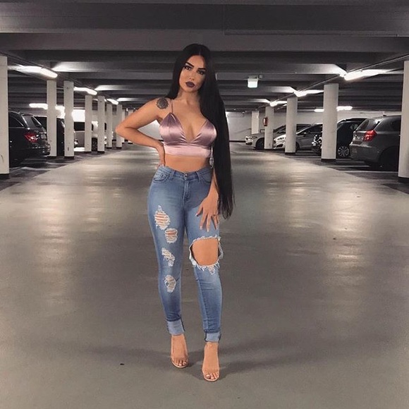 distraught jeans cute - Picture 5 of 8